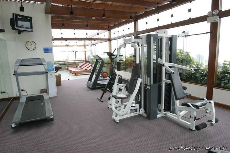 J&A Classic Hotel Lima Facilités photo The gym at the 36th floor